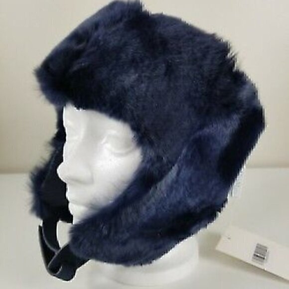 ❄️MaxMara navy fur ear warmer - Picture 6 of 9